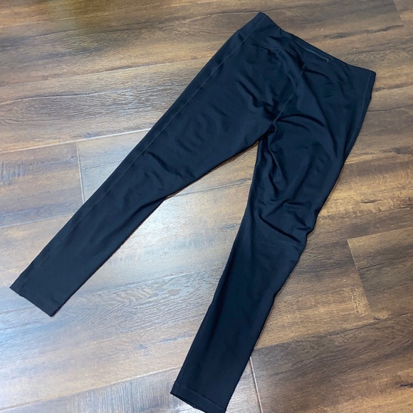 Z by ZELLA Black Spandex Tights Leggings 1X YOGA WORKOUT LOUNGE PLUS SIZE - Picture 8 of 10